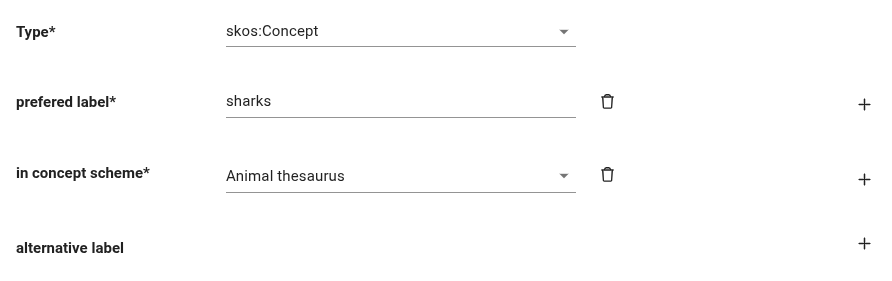 Editor form