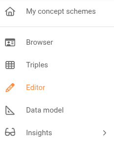 Open the editor